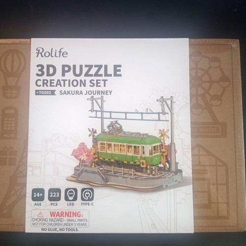 Rolife 3D Puzzle Creation Set TGS02 Sakura Journey