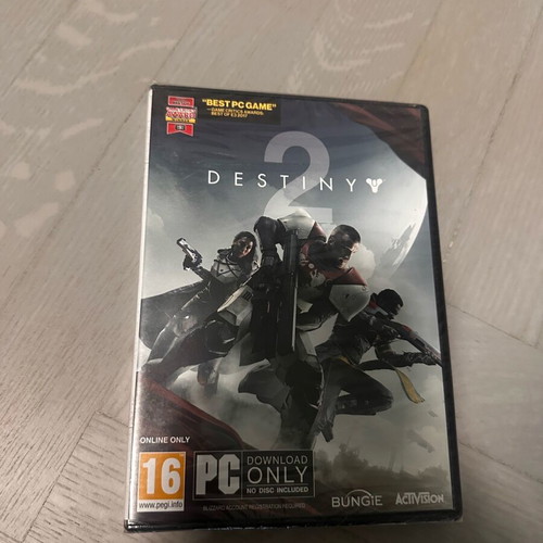 Destiny 2 PC game new with shrink wrap