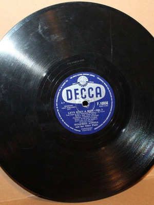 Decca 78 RPM Winifred Atwell Let's Have A Ball record used