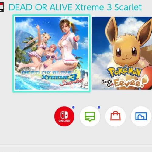 Dead or Alive Xtreme 3: Scarlet Nintendo Switch game like new