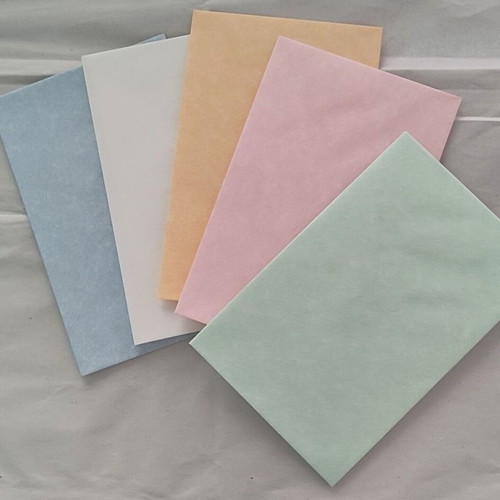 Set of 5 Pastel Cloud Cardstock with 5 Envelopes new
