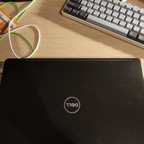 Dell Latitude laptop used, for parts or repair without RAM and SSD