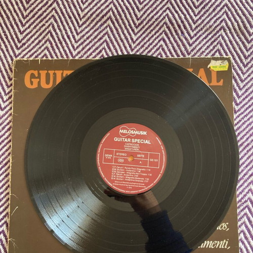 Guitar Special Siegfried Schwab vinyl used, classical music