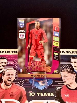Κάρτα Michael Olise Star Signing Fifa 365 Adrenalyn XL 2025 σαν καινούργιο