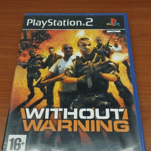 Without Warning PS2 game used, shooting genre