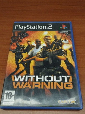 Without Warning PS2 game used, shooting genre