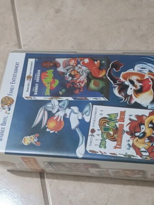 Space Jam & Space Jam Tazmenian Devil βιντεοκασέτα σαν καινούργιο