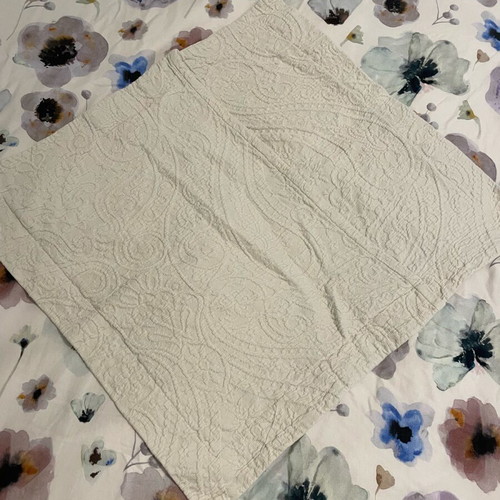 Zarahome decorative pillowcases with embossed texture, set of 2, 50x50 cm
