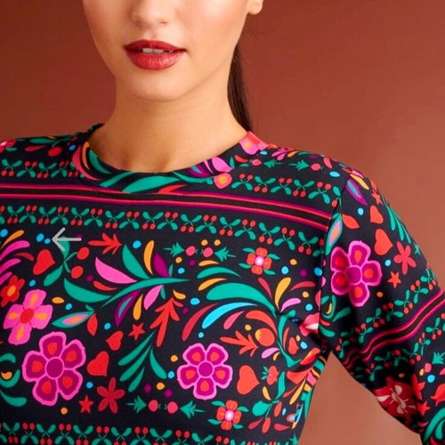 Karavan Mariloo Sweater Dress black like new, multicolor