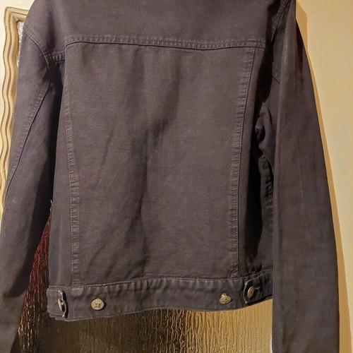 Women's denim jacket stonewashed like new, size L