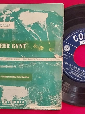Peer Gynt Suite No 1 Op. 45 7" EP by Grieg