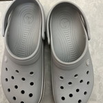 Crocs M8W10 clogs new, gray