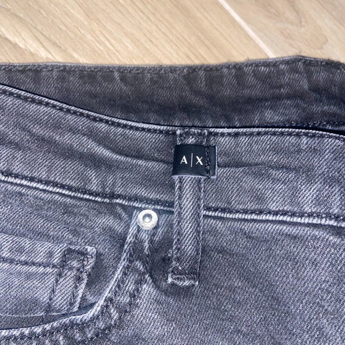 Armani Exchange skinny jeans like new, black cropped, size 29