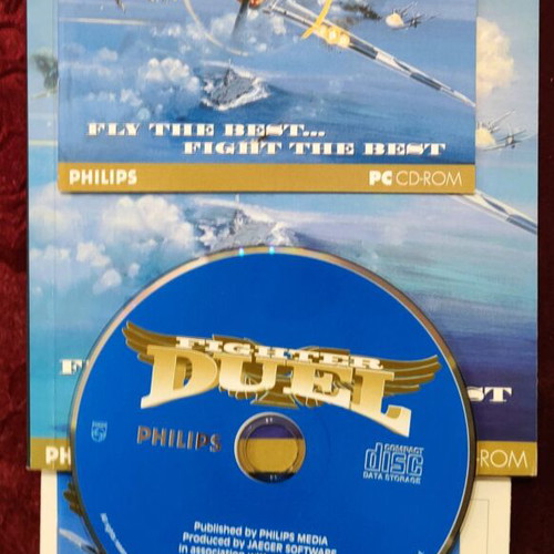 Fighter Duel PC game like new, flight and air combat CD-ROM