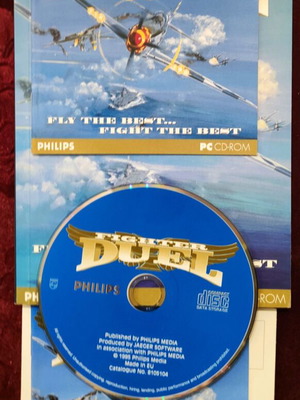 Fighter Duel PC game like new, flight and air combat CD-ROM
