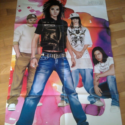 Tokio Hotel Afisorama Poster Mag poster like new