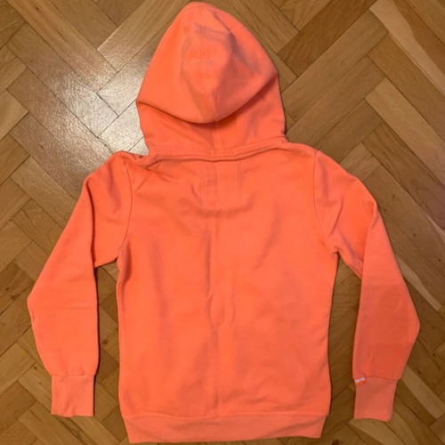 Superdry φούτερ ζακέτα με κουκούλα γυναικεία μεταχειρισμένη πορτοκαλί large