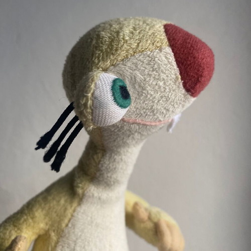 Sid Sidney plush toy from The Ice Age used, 20 cm