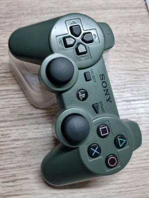 Sony Dualshock3 sixaxis jungle green χειριστήριο σαν καινούργιο