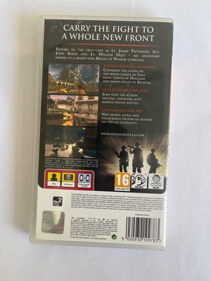 Medal of Honor Heroes για PSP σε άριστη κατάσταση με εγχειρίδια