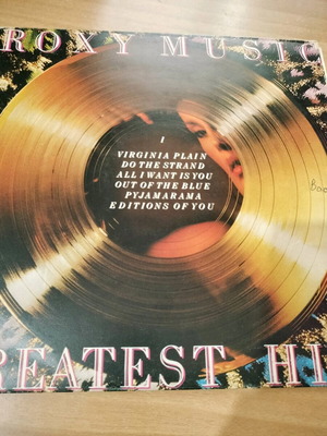 Roxy Music vinyl in excellent condition