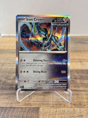 Pokemon Iron Crown 132/191 Holo Rare card new