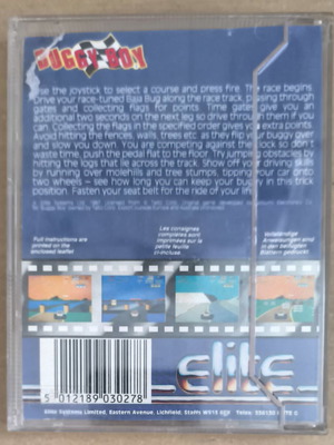 Buggy Boy Elite Amstrad cassette used