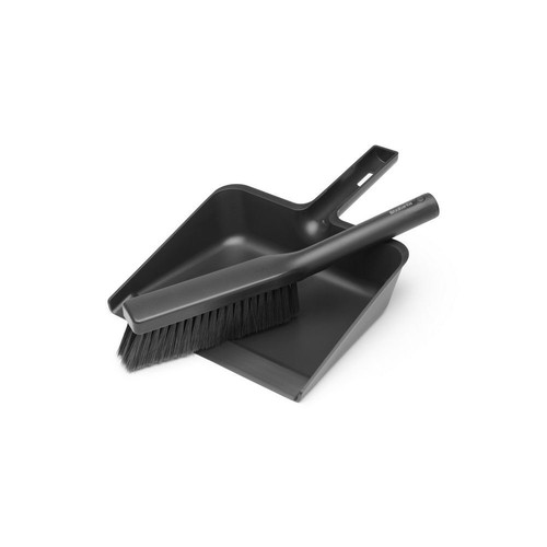 Brabantia SinkSide dark grey dustpan and brush set new