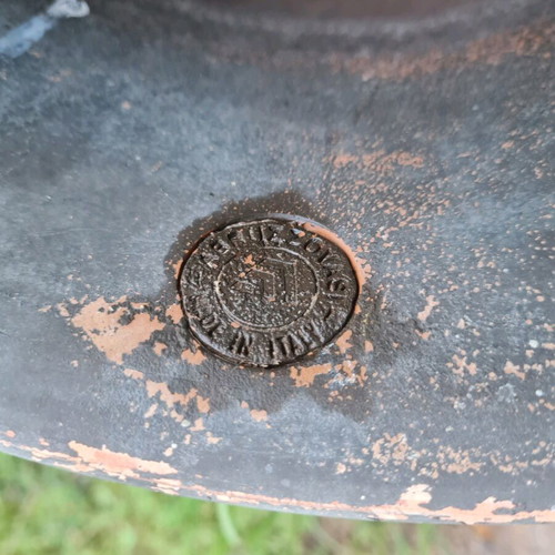 Ceramic planter used with embossed design