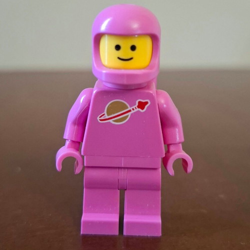 Lego Classic Space Dark Pink Lenny minifigure like new