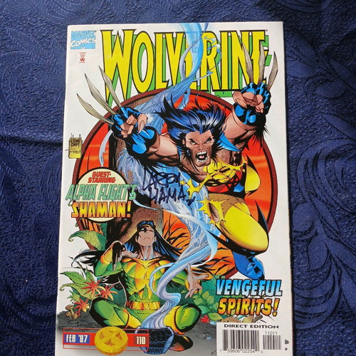 Wolverine (1997) #110 used with signature Marvel Comics