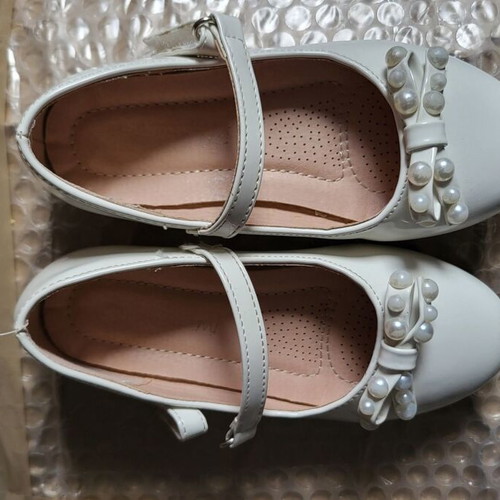 Ballerinas white size 27 like new