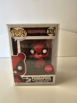 Funko Pop Pandapool CHASE FLOCKED new