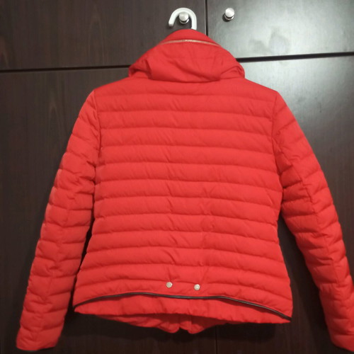 Girls' jacket used, red, size 44