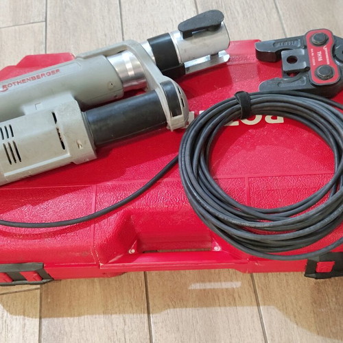 Rothenberger Romax AC Eco Electric Press with Silicone Cable