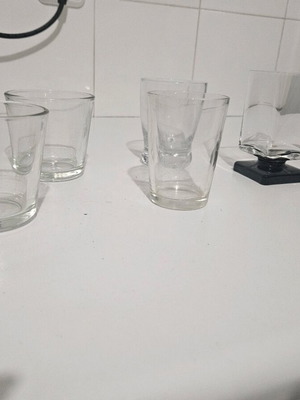 Glasses set of 5 like new for every moment of the day