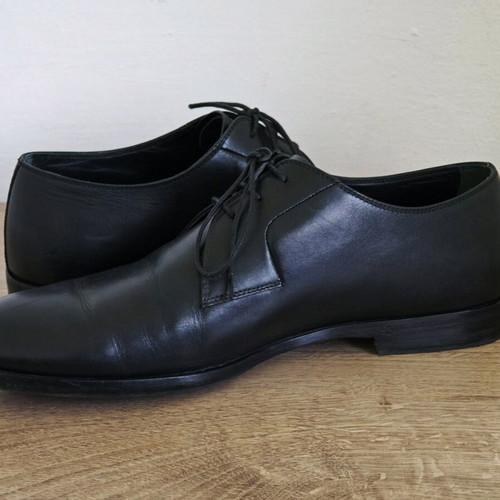 Tod's men's shoes size 41 used, black leather