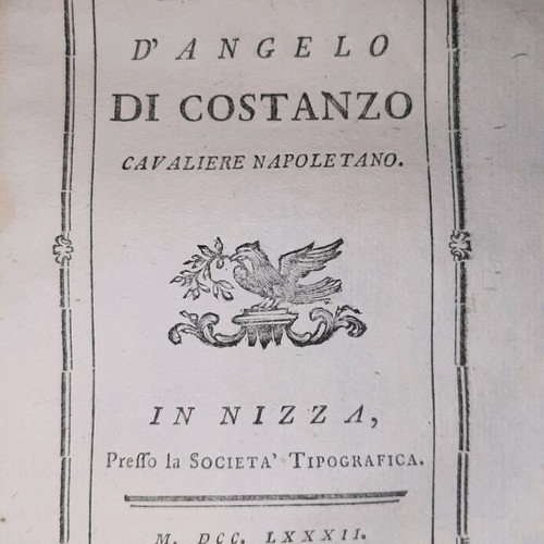 Works of 6 Italian Poets in 5 Books used, 1782 edition