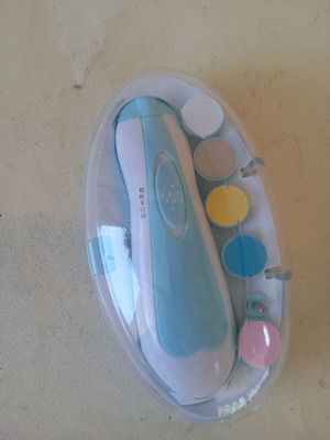 Nail care set new, battery operated