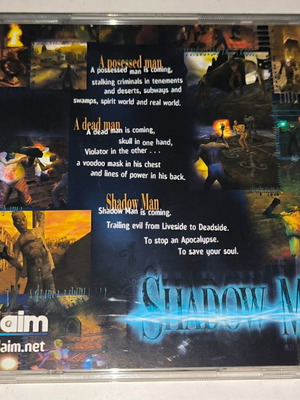 Shadowman PC game used with manual and map