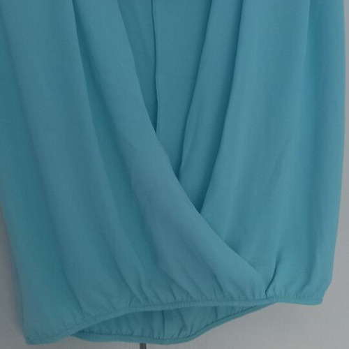Wrap shirt Access turquoise size L new