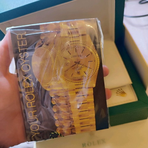 Κουτί Rolex καινούργιο, άδειο