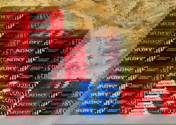 25 ΚΑΣΕΤΕΣ ΉΧΟΥ SONY ΚΑΙΝΟΎΡΓΙΕΣ ΣΦΡΑΓΙΣΜΈΝΕΣ