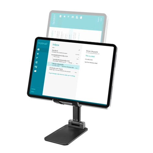 Celly SWMAGICDESKBK Desk Stand for Mobile or Tablet up to 12.9" New Black