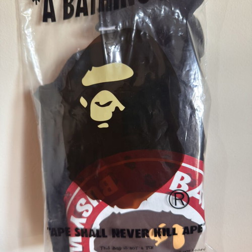 Bape Black Busy Works T Shirt like new, size M