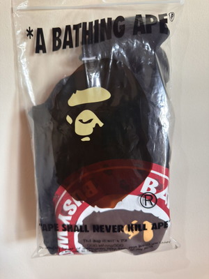 Bape Black Busy Works T Shirt like new, size M