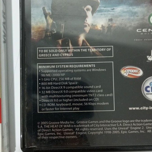 The Heat of the War and War and Peace PC games