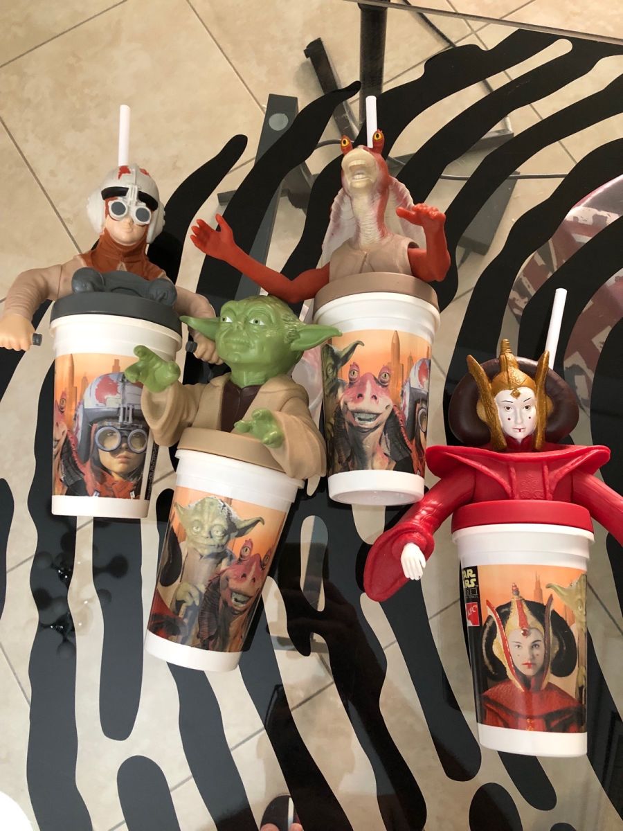 Star Wars Episode I full set of 4 KFC… - € 80,00 - Vendora.cy