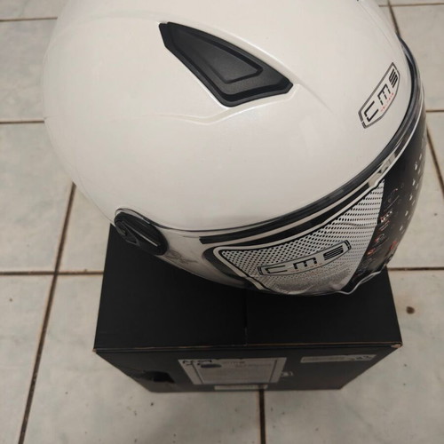 CMS D-Jet Helmet White Size No XXL New