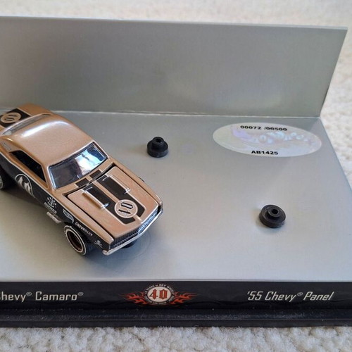 2008 Hot Wheels 40th Anniversary Japan Convention 67 Chevy Camaro new